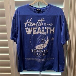 Nasty Gal Vibrant Blue Tee